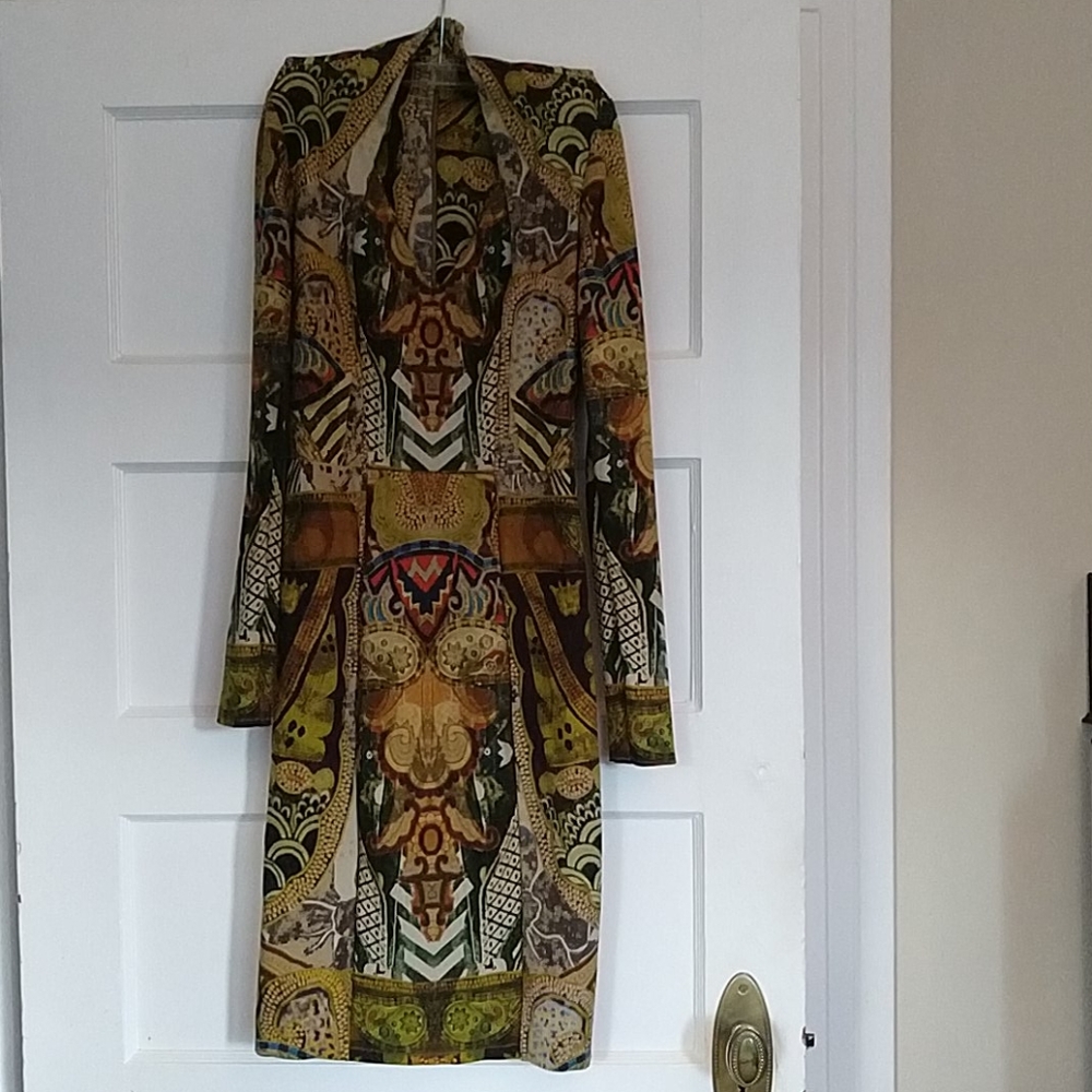 Etro multicolored pattern dress